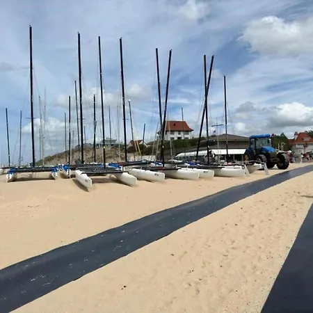 Near Dunes And Sea